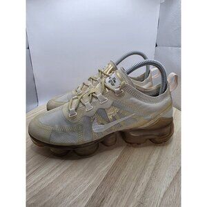 Nike Womens Air Vapormax 2019 AR6632-101 Ivory Running Shoes Sneakers Size 6
